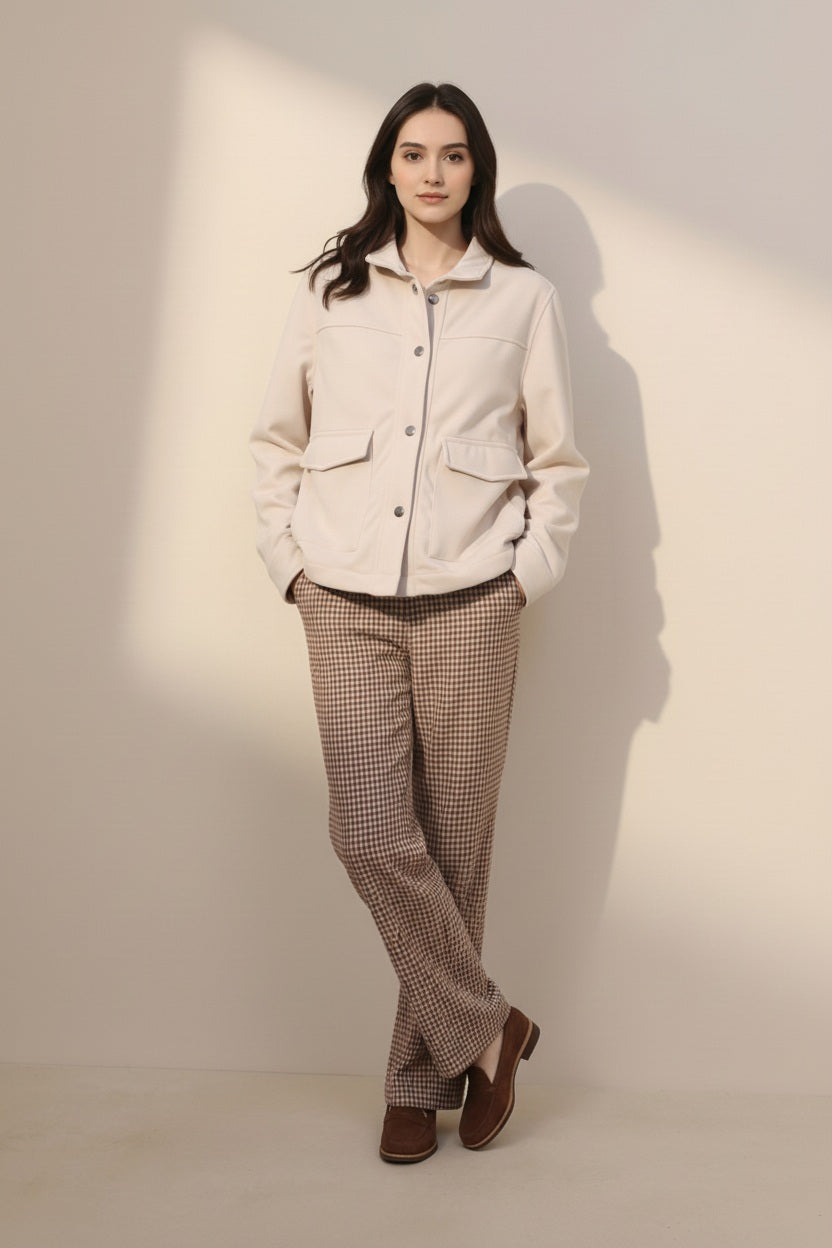 Women Checked Casual Shirt