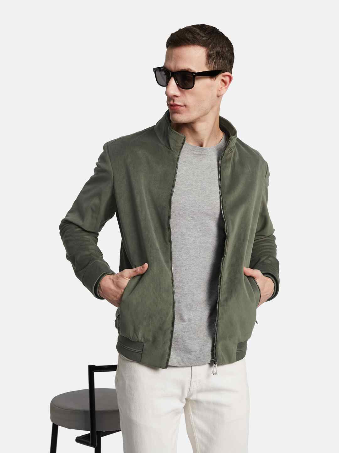 METTLE Men Bomber Jacket