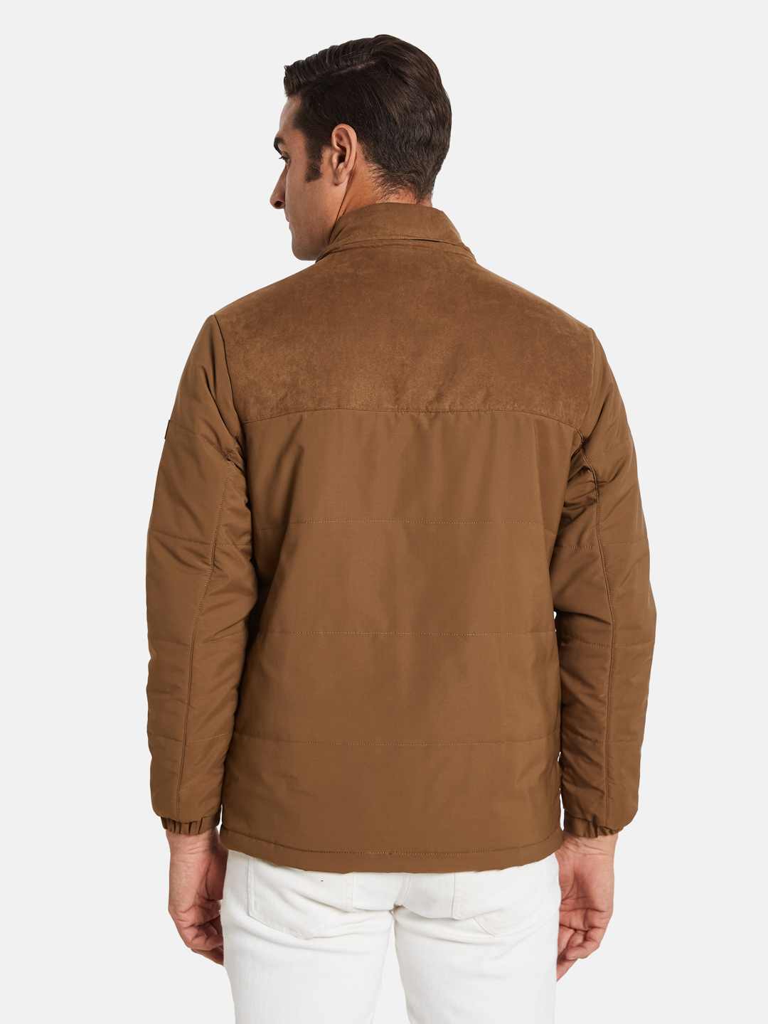 METTLE Men Colourblocked Jacket