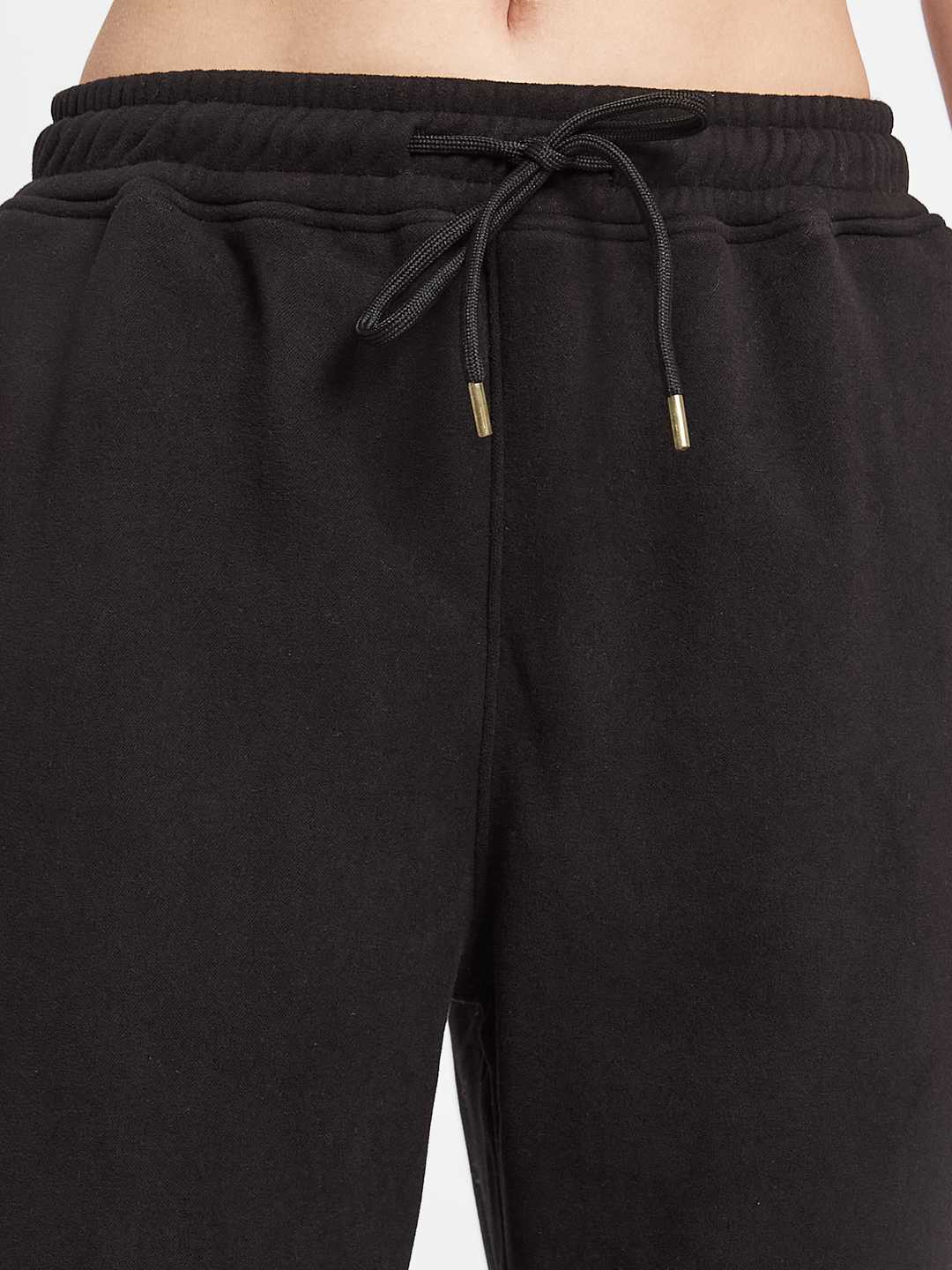 METTLE Women Cotton Mid Rise Track Pants