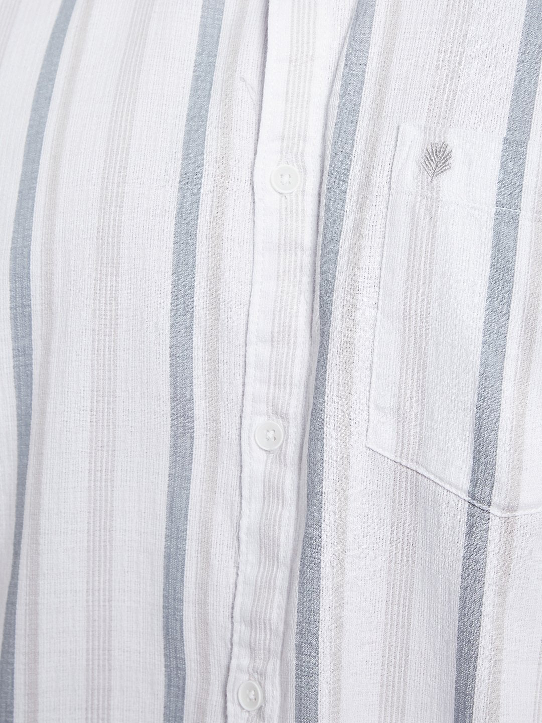 METTLE Men Multi Stripes Opaque Striped Casual Shirt