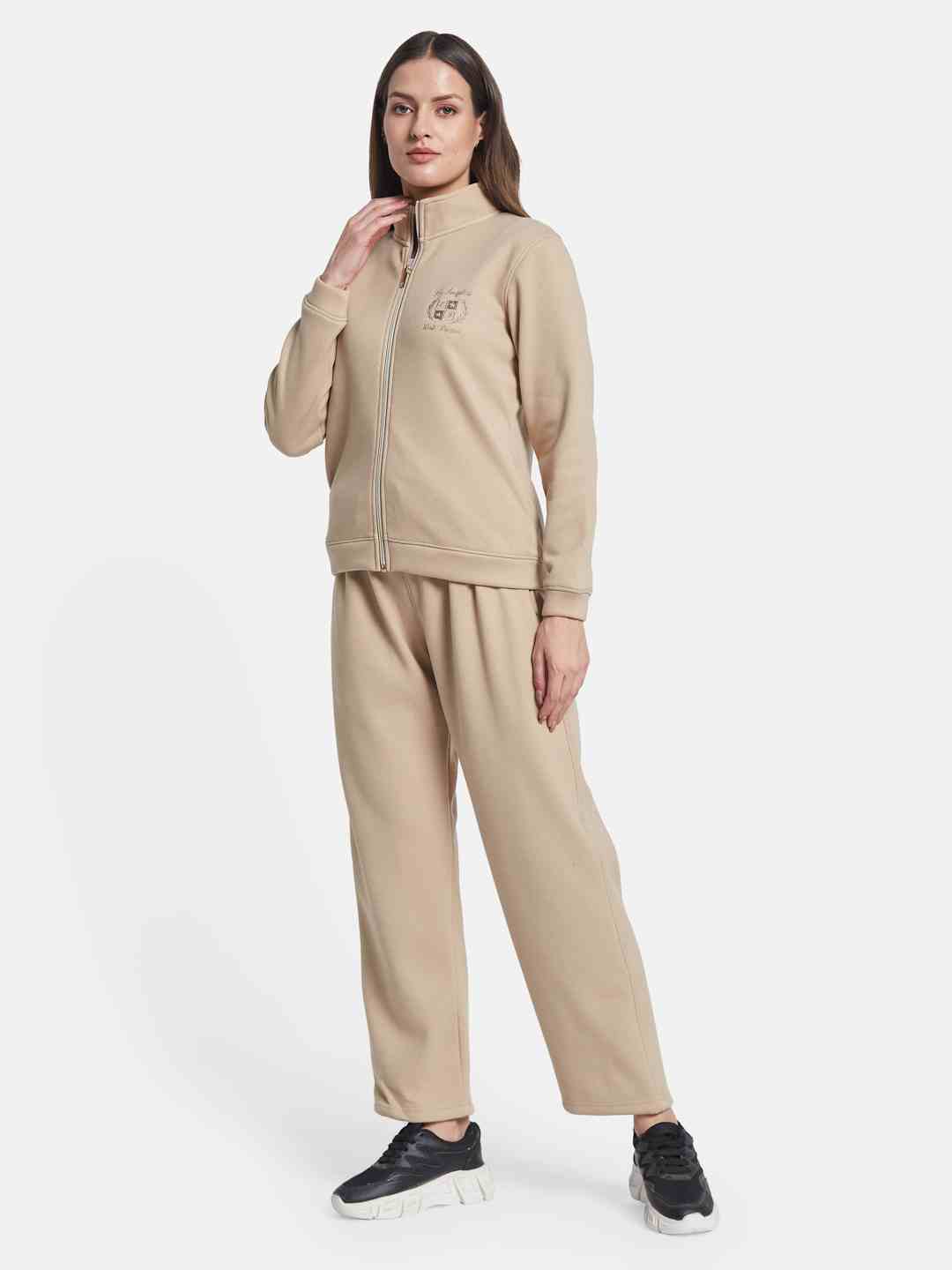 Mettle Women Solid track Suits