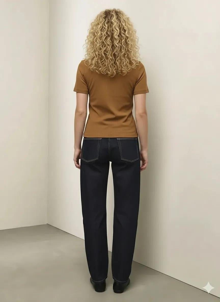 Women Typography Round Neck T-shirt