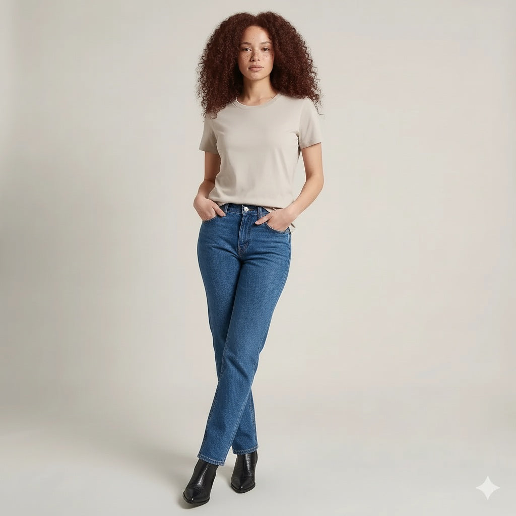 Women Typography Round Neck T-shirt