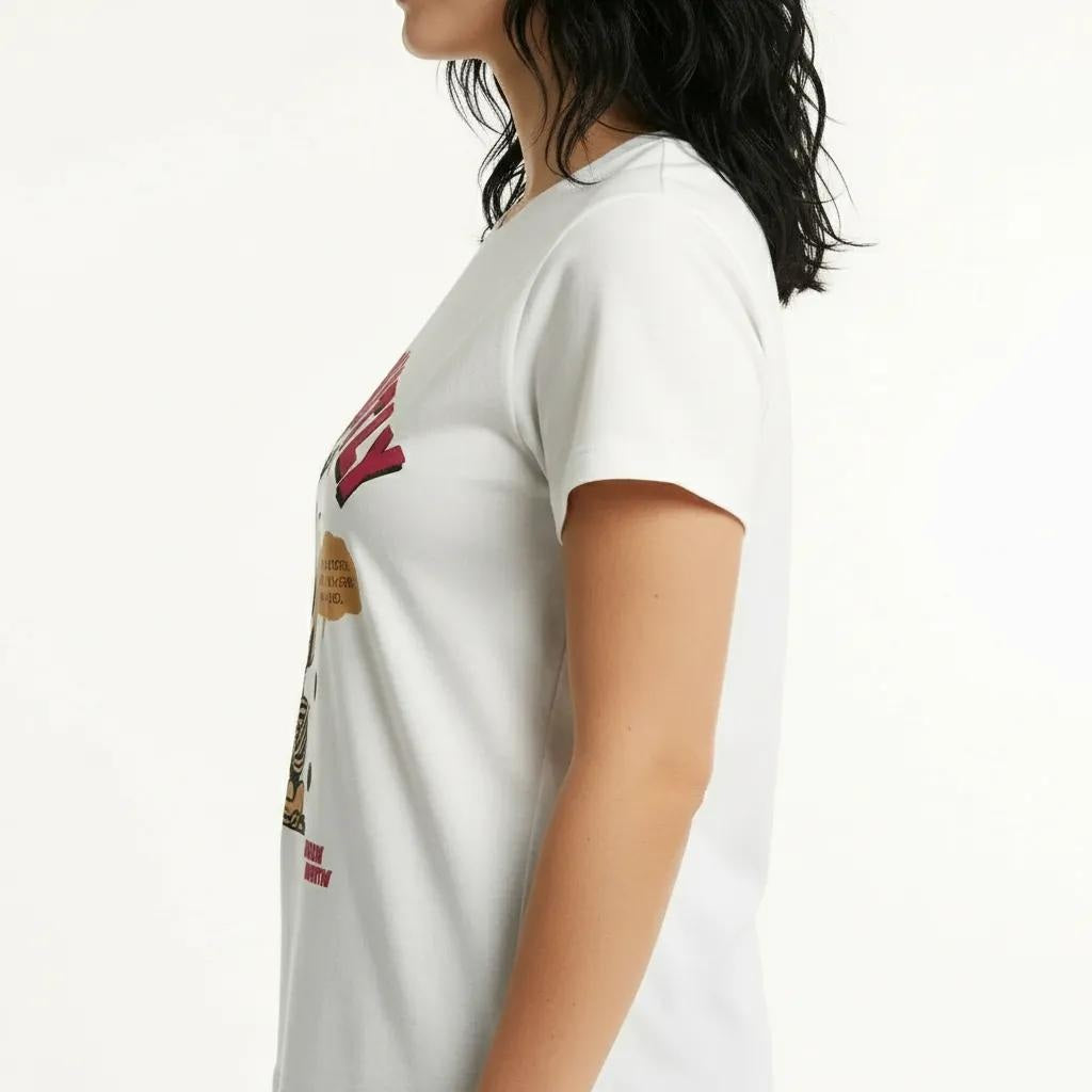 METTLE Women Printed T-shirt