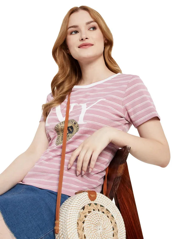 Ny Typographic Print T-Shirt