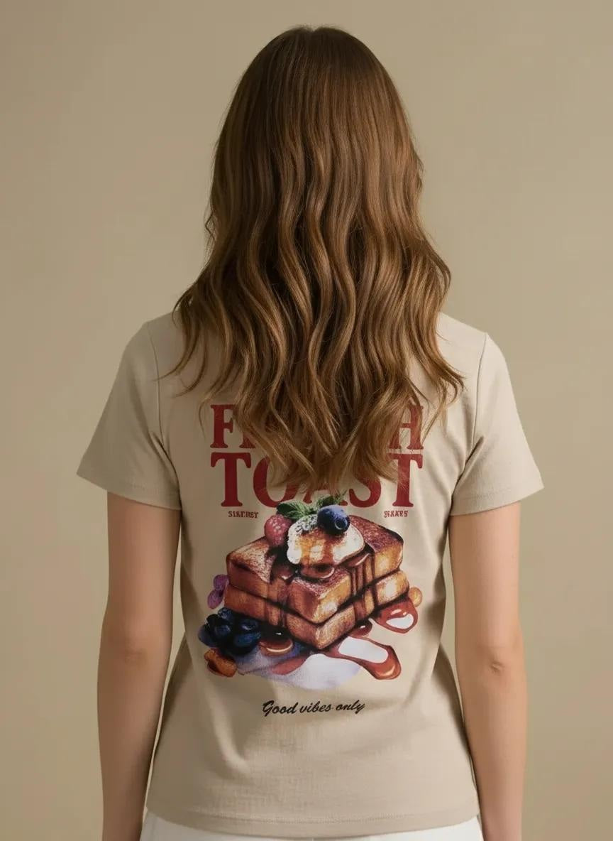 METTLE Women Printed T-shirt