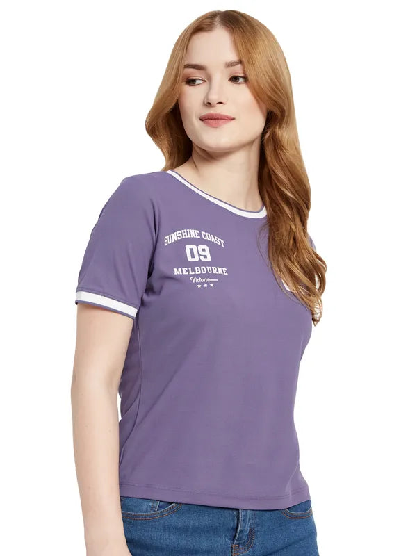 Typographic Print T-Shirt