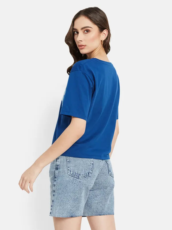 Typographic Print T-Shirt