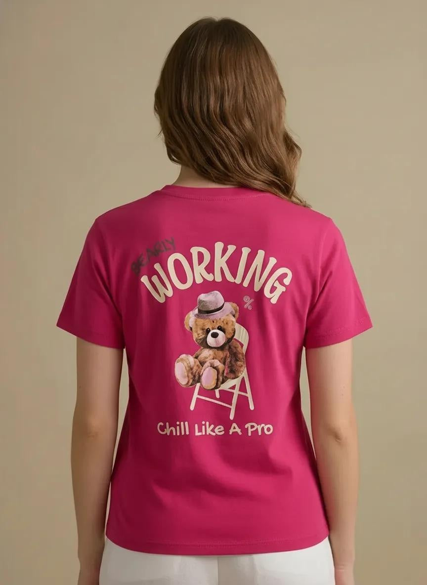 METTLE Women Printed T-shirt