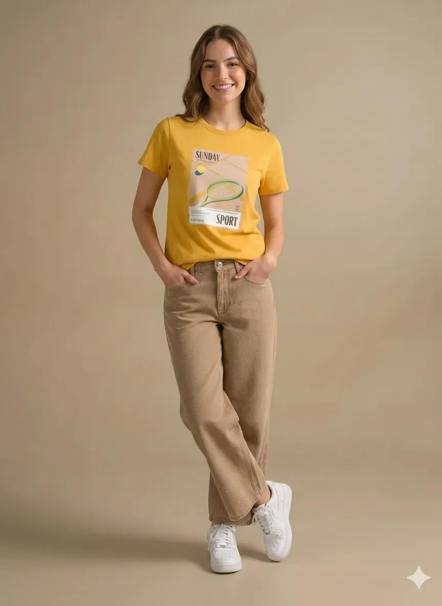 Women Printed T-shirt