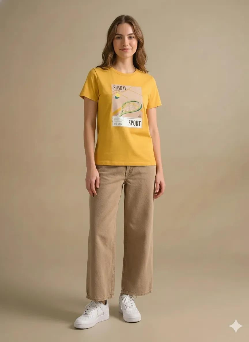 Women Printed T-shirt