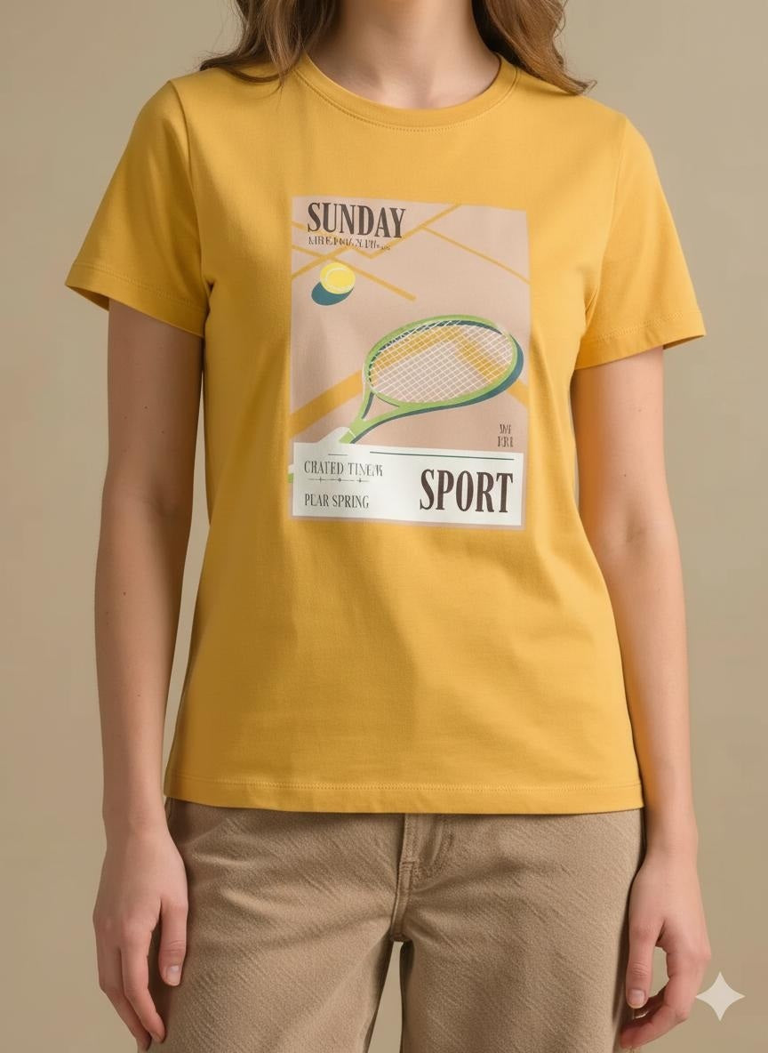 Women Printed T-shirt