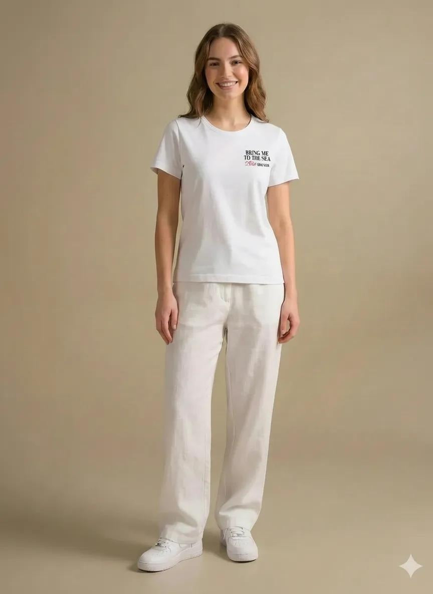 METTLE Women Printed T-shirt