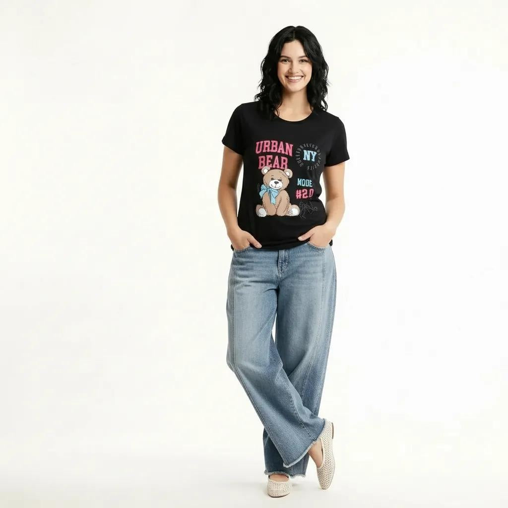 METTLE Women Printed T-shirt