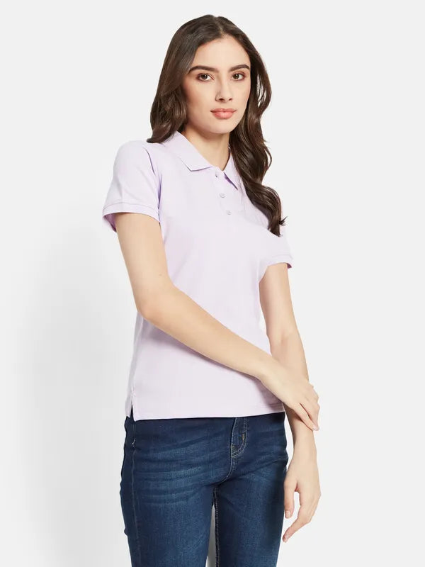 Basic Polo Collar T-Shirt