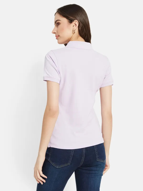 Basic Polo Collar T-Shirt