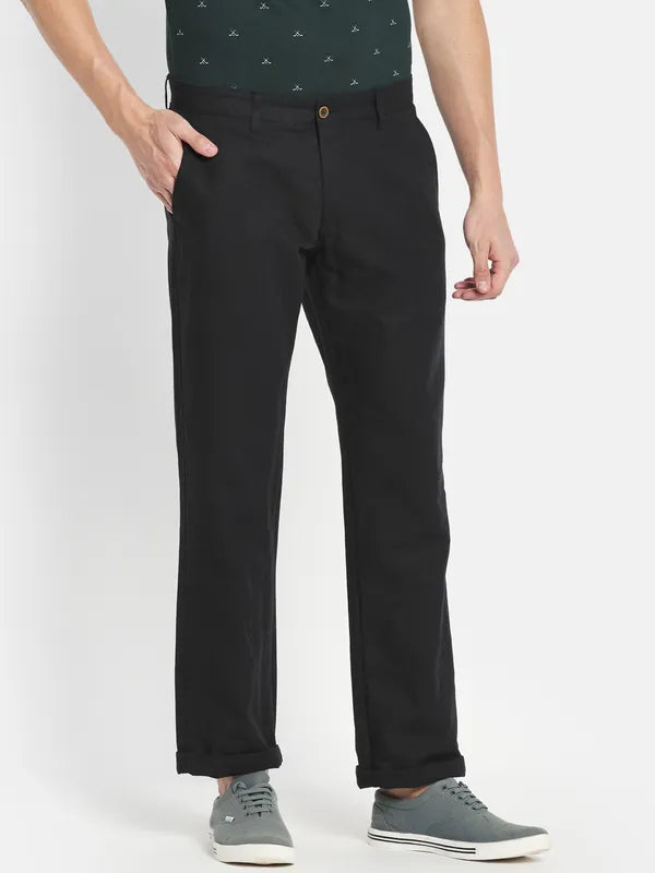 Men Black Trouser
