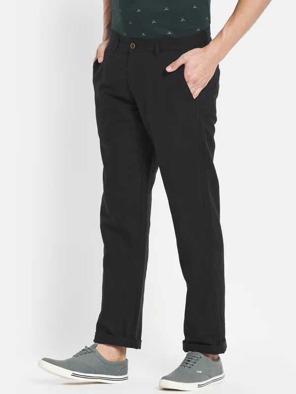 Men Black Trouser