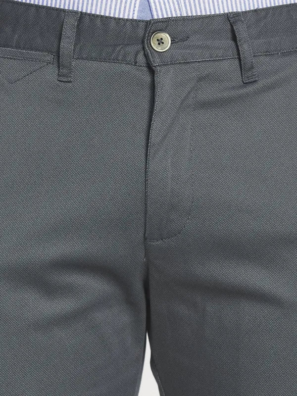 Men Grey Casual Trouser