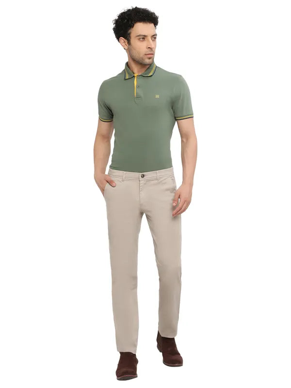 Octave Men Grey Trousers