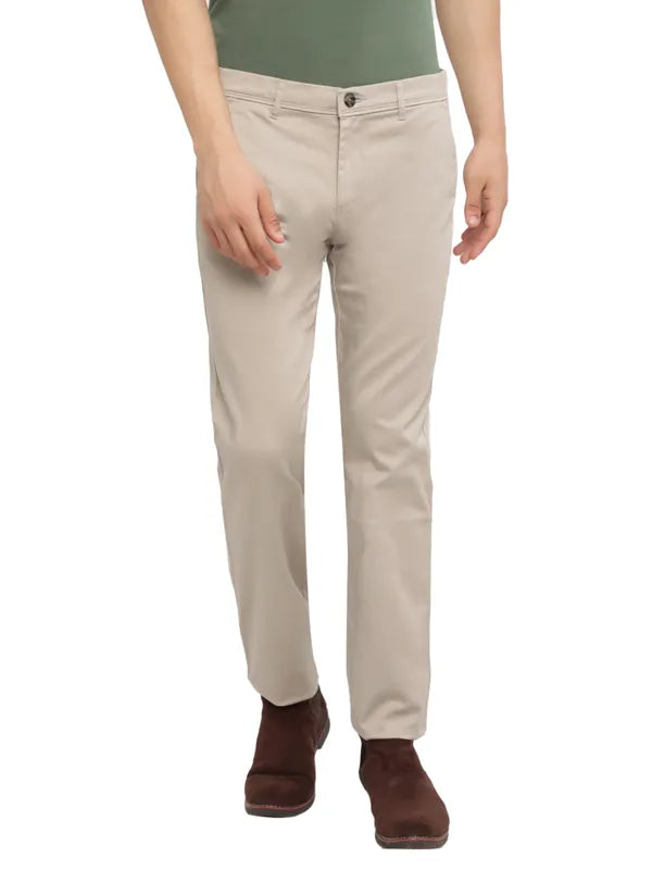 Octave Men Grey Trousers