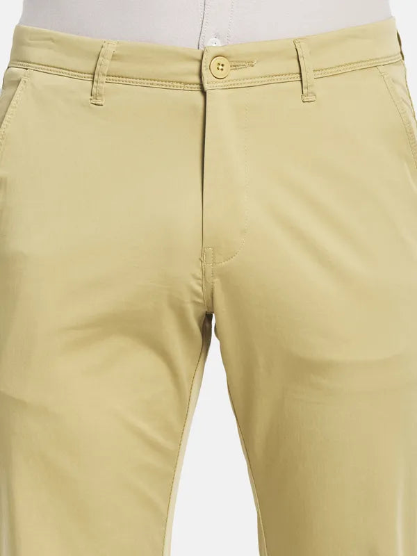 Men Khaki Chinos Trousers