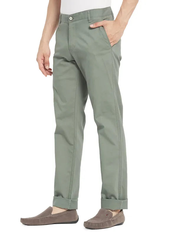 Men Solid Trousers