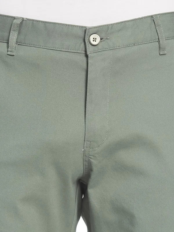 Men Solid Trousers