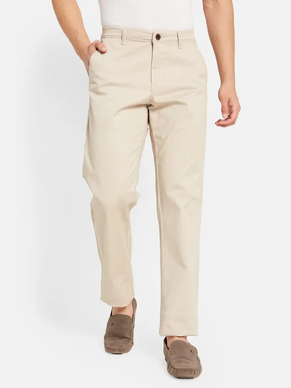 Regular Fit Cotton Trousers