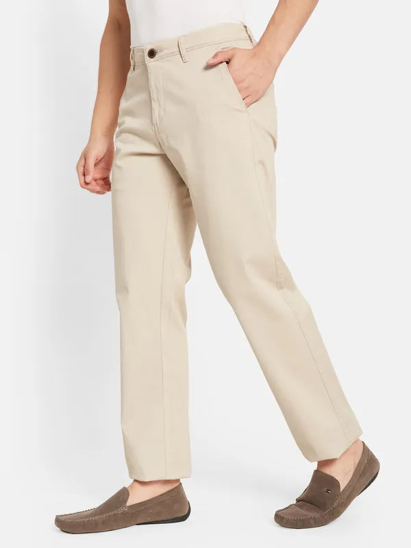 Regular Fit Cotton Trousers