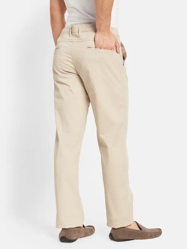 Regular Fit Cotton Trousers