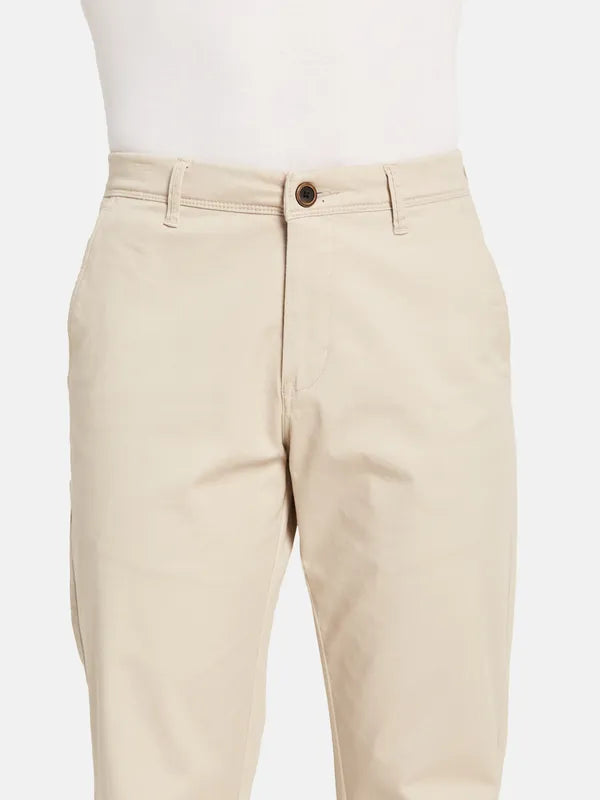 Regular Fit Cotton Trousers