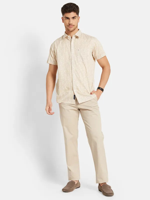 Regular Fit Cotton Trousers
