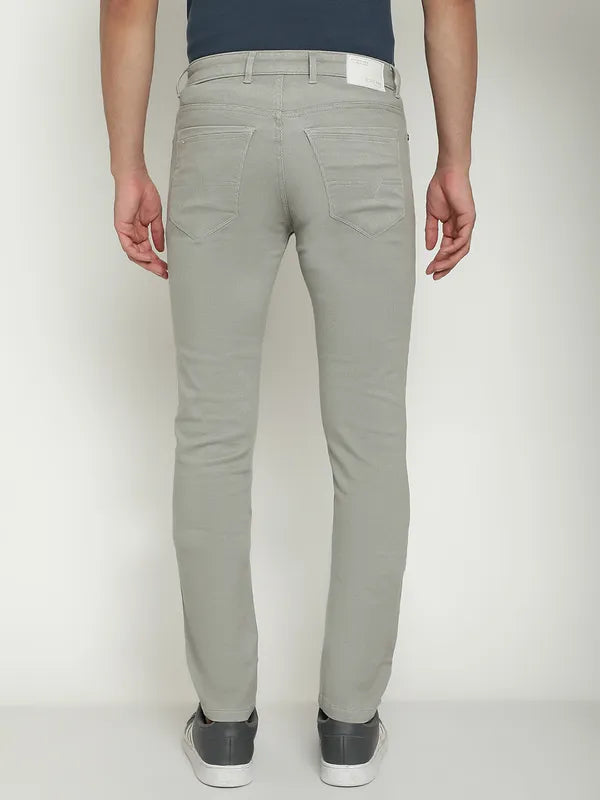 Octave Men Mid-Rise Cotton Regular Trousers