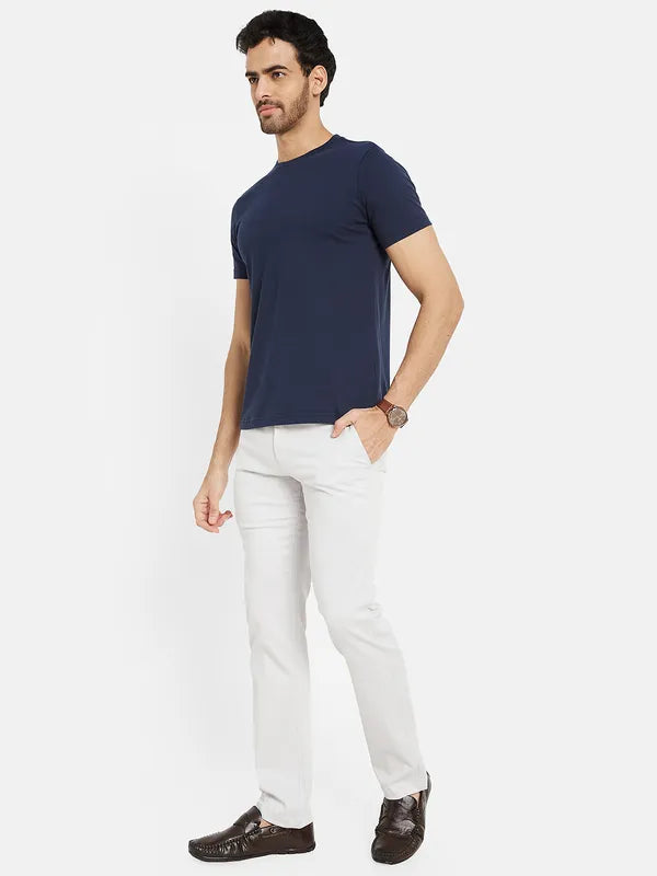 Octave Men Grey Trousers