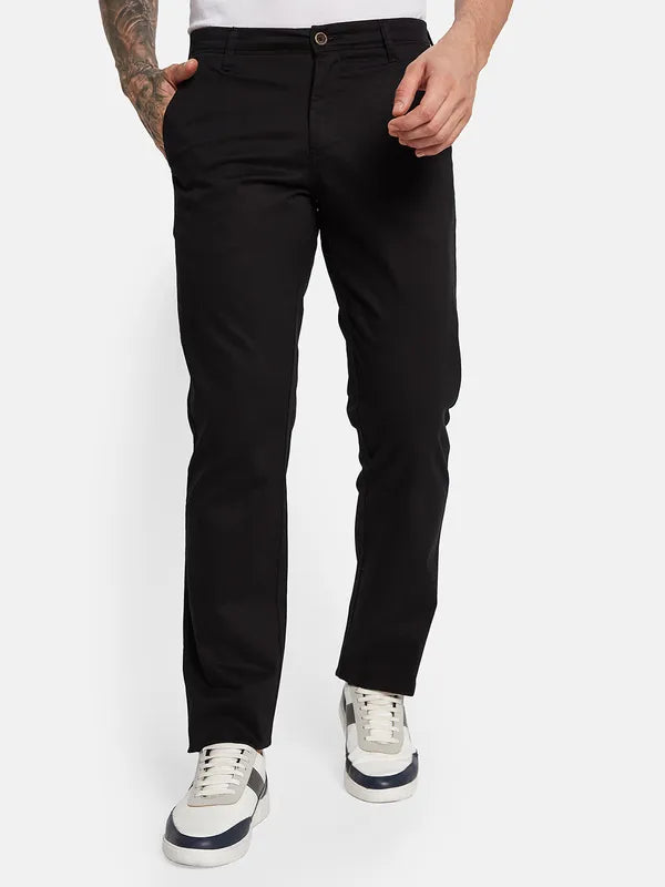 Octave Men Mid-Rise Regular Fit Trousers