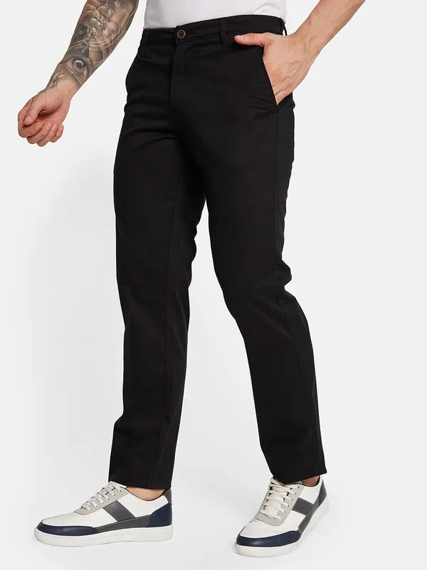 Octave Men Mid-Rise Regular Fit Trousers