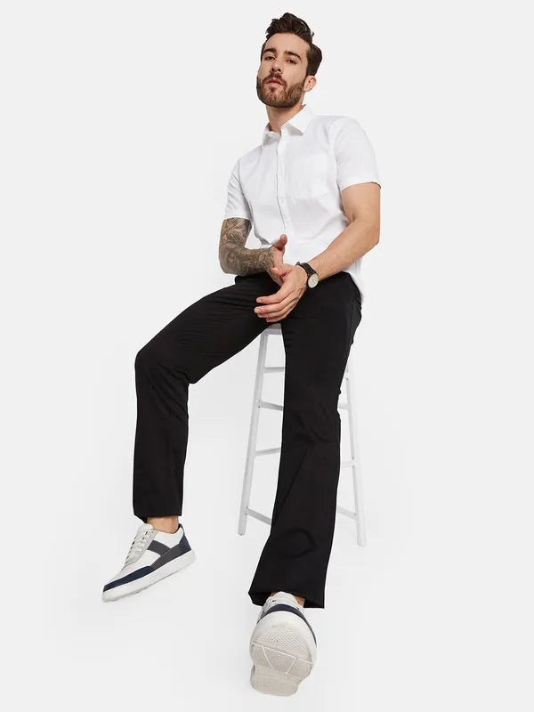 Octave Men Mid-Rise Regular Fit Trousers