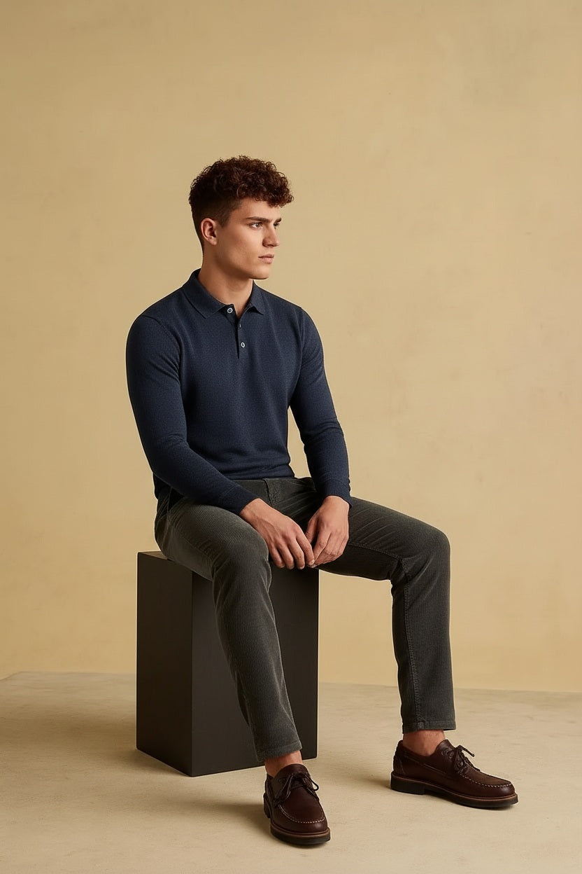 Men Trousers Solid Trousers