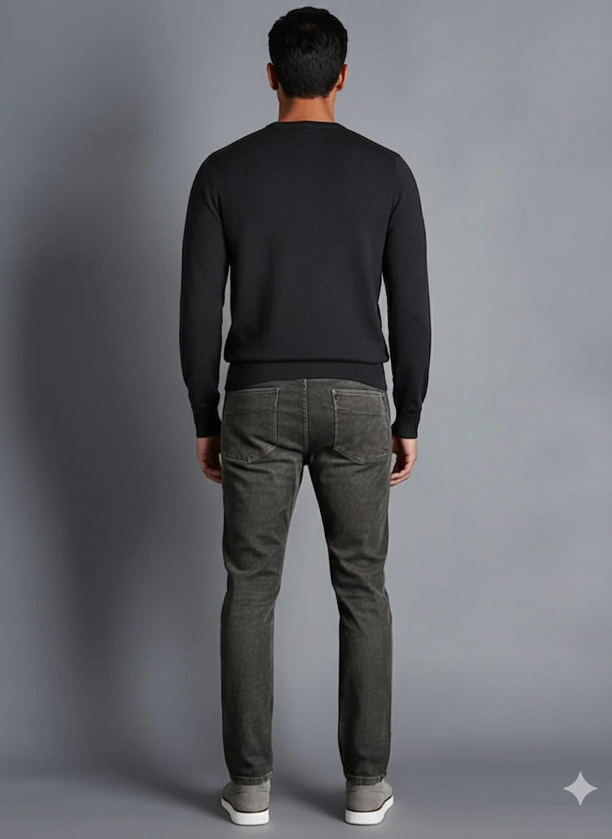 Men Solid Trousers