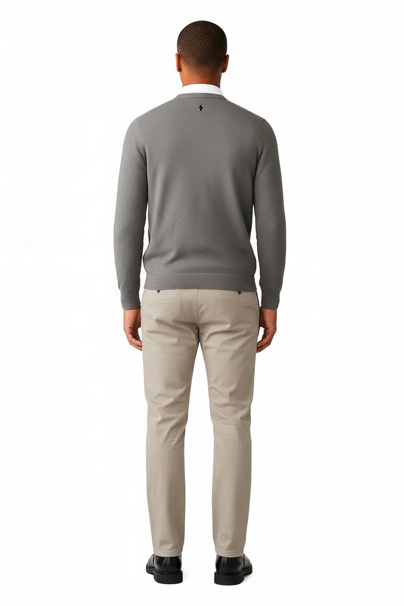 Men Trousers Solid Trousers