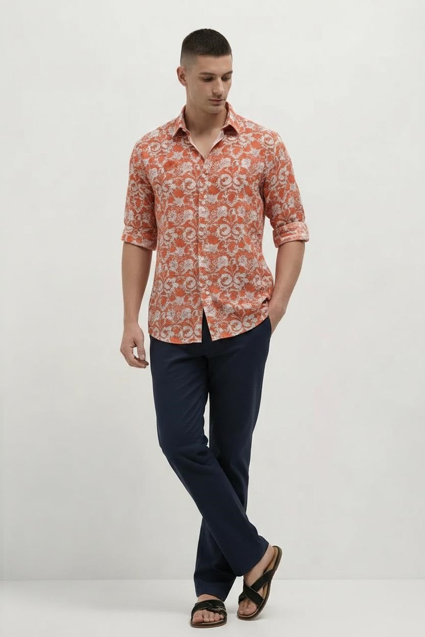 Men Solid Trousers