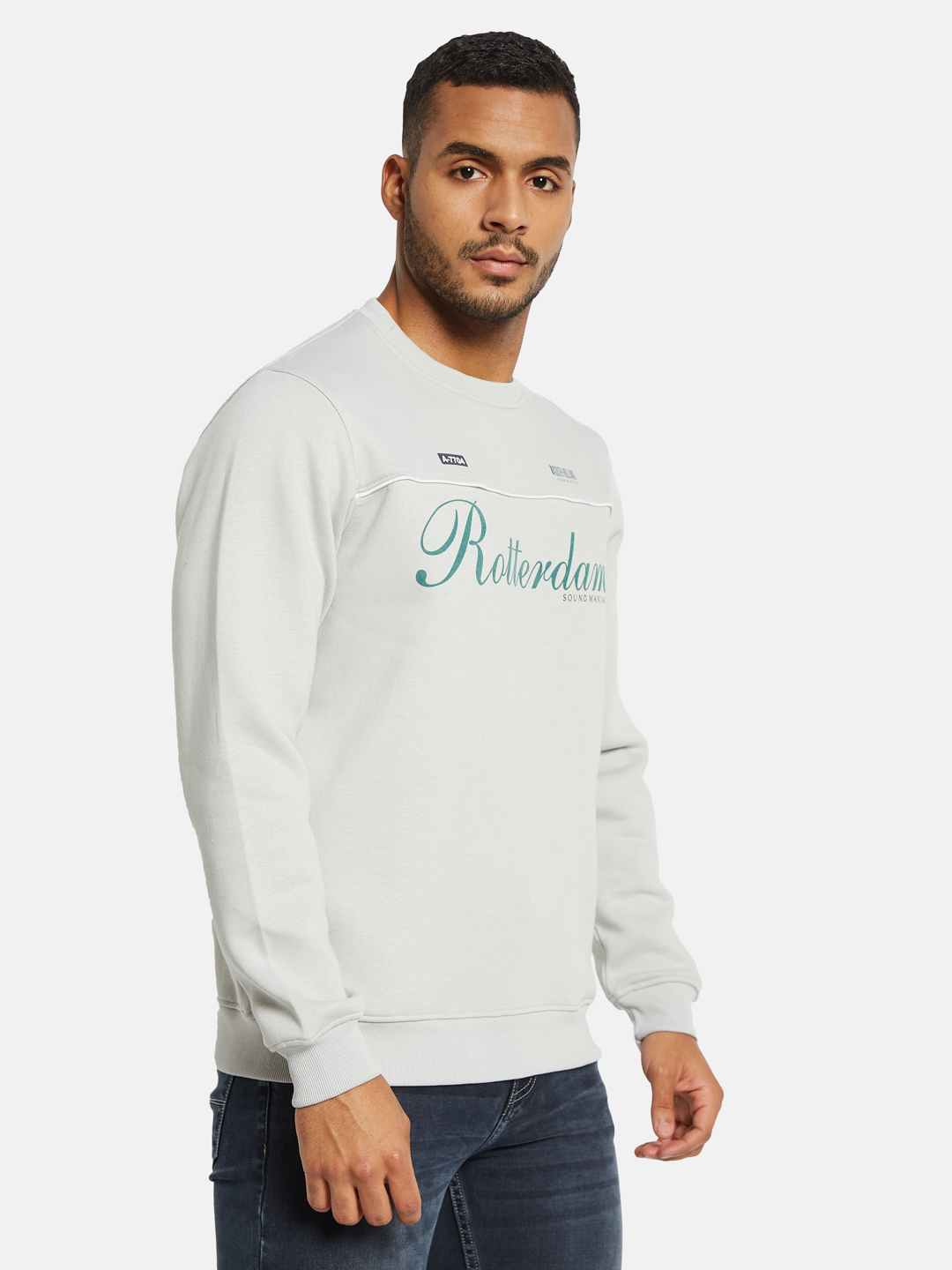 Octave Men Printed Sweatshirt