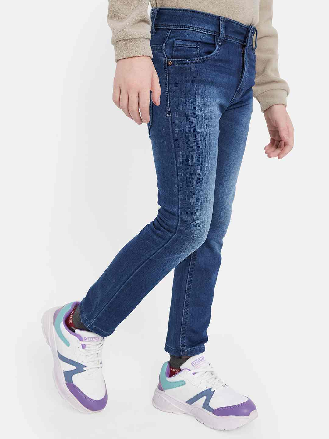 Octave Boys Light Fade Clean Look Stretchable Jeans