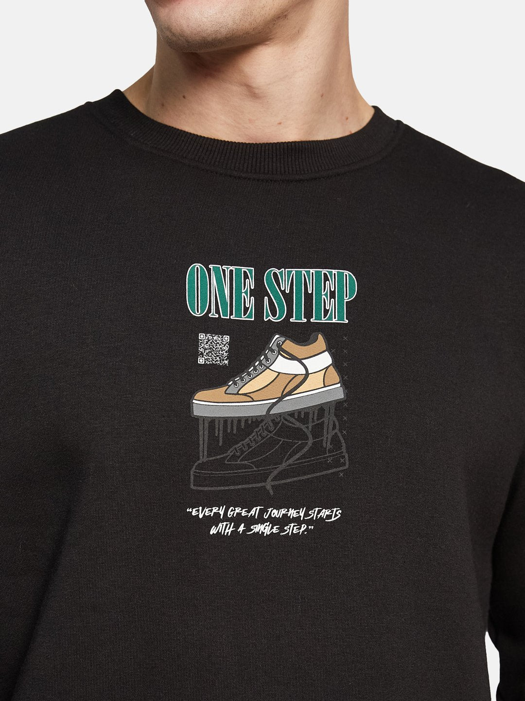 Octave Men Printed Sweatshirt