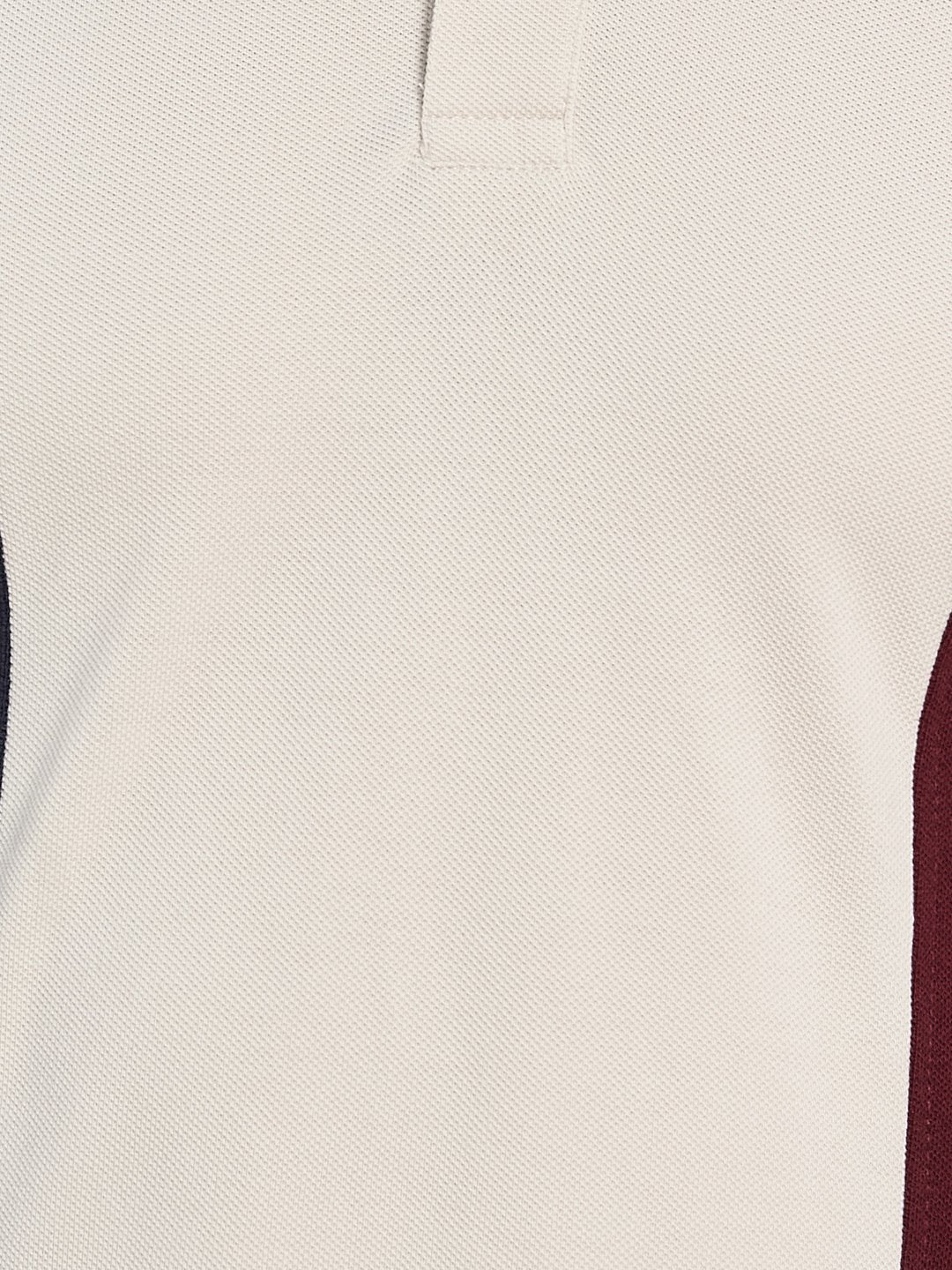 Octave Men Colourblocked Polo Collar T-shirt