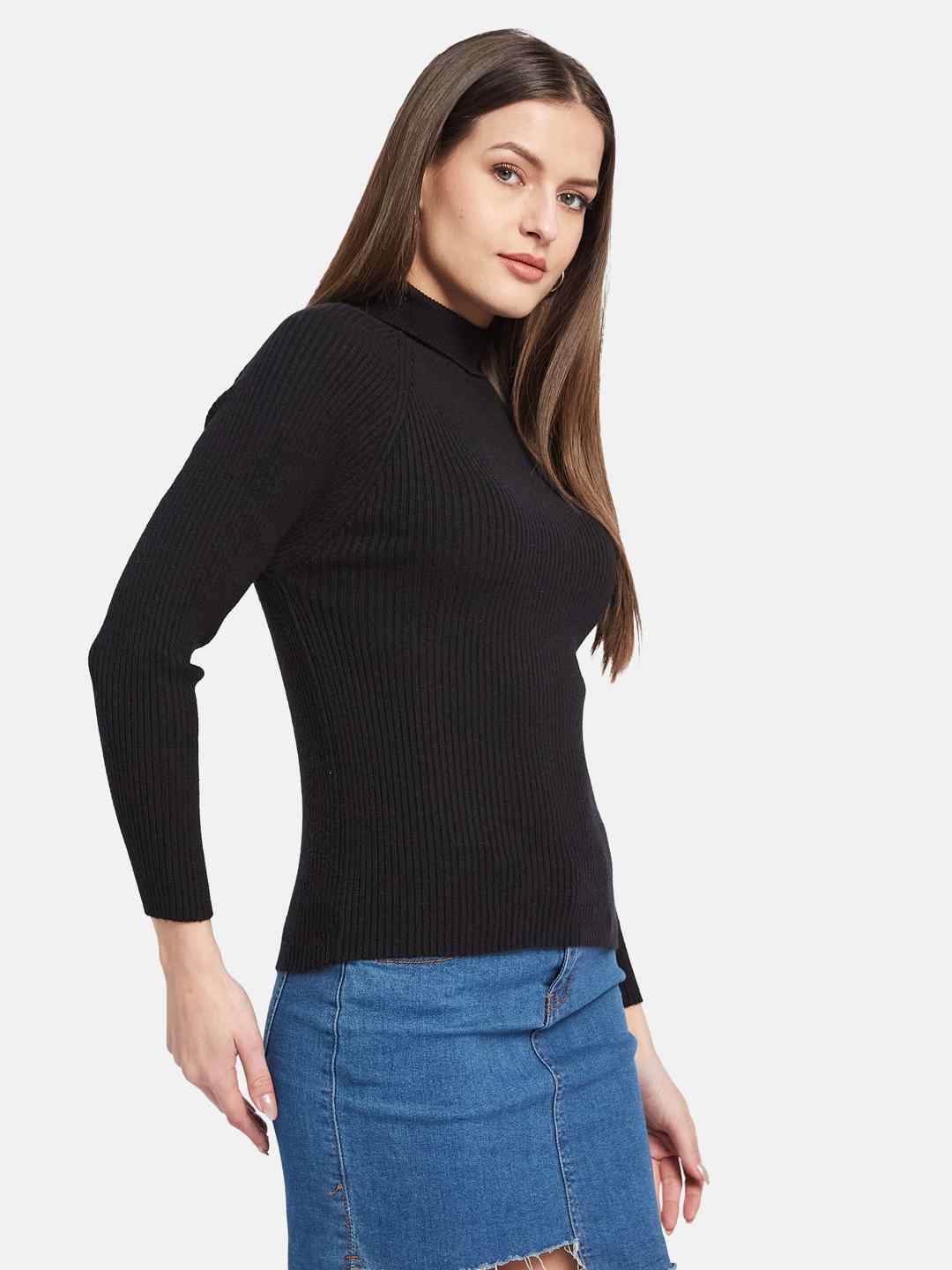 METTLE Women Cable Knit Pullover