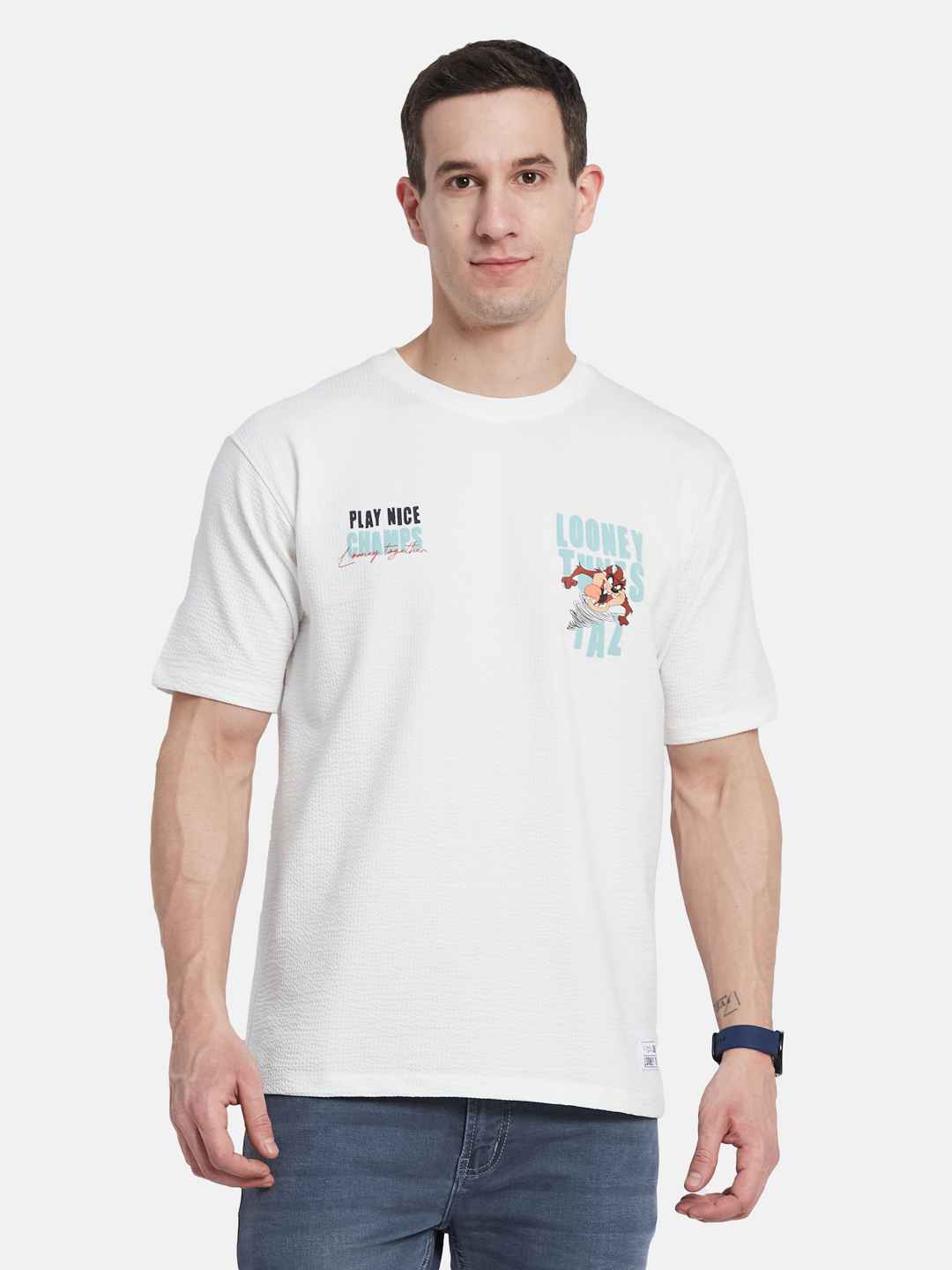 Octave Men Printed T-shirt