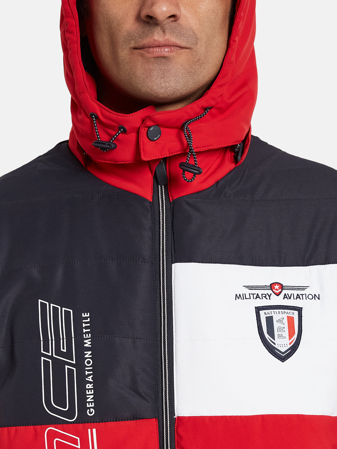METTLE Men Colourblocked Jacket